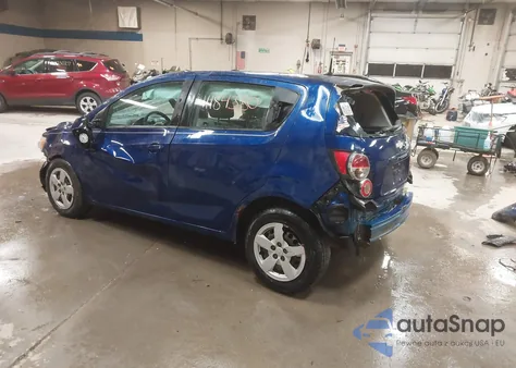2013 Chevrolet Sonic Ls Auto из США, поврежденный, VIN 1G1JA6SHXD4176715